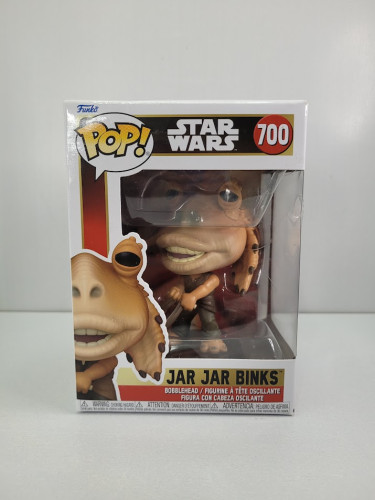 Funko Pop Jar Jar Binks (detalhes Na Caixa) Star Wars #700 - Produto Original