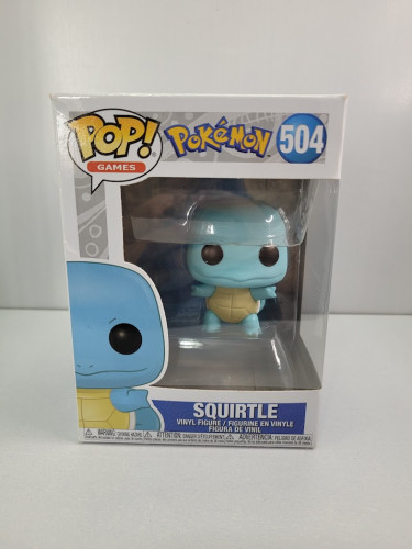 Funko Pop Squirtle Pokemon #504 - Produto Original