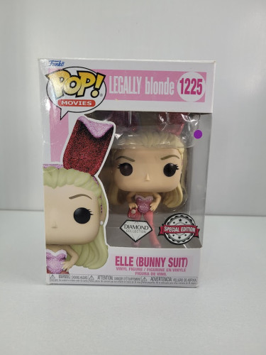 Funko Pop Elle (bunny Suit) - Diamond E Special Edition (caixa Danificada) Legally Blonde #1225 - Produto Original