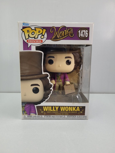 Funko Pop Willy Wonka (detalhes Na Caixa) Wonka #1476 - Produto Original