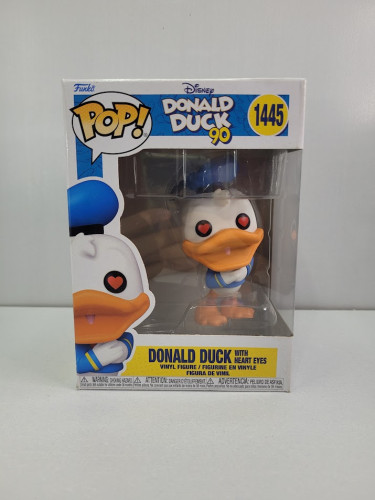 Funko Pop Donald Duck With Heart Eyes Donald Duck 90 #1445 - Produto Original