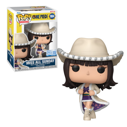 Funko Pop Miss All Sunday One Piece #1884 - Produto Original