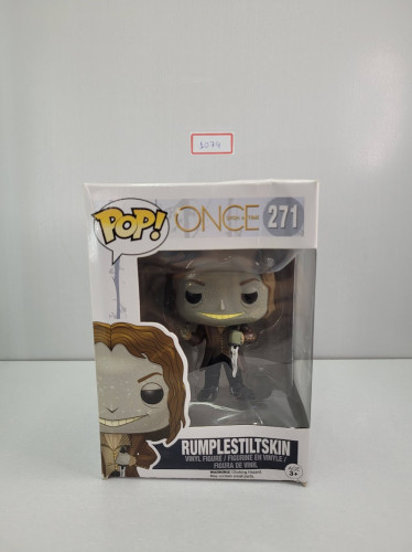 Funko Pop Rumplestiltskin (caixa Danificada) Once Upon A Time #271 - Produto Original