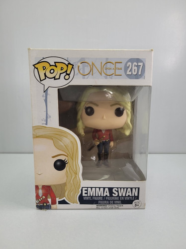 Funko Pop Emma Swan (caixa Danificada E Sem Base) Once Upon A Time #267 - Produto Original