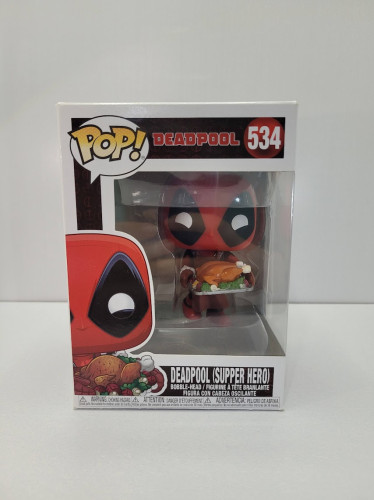 Funko Pop Deadpool (supper Hero) Deadpool #534 - Produto Original