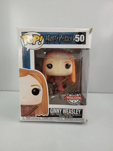 Funko Pop Ginny Weasley (caixa Danificada) Harry Potter #50 - Produto Original