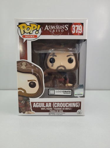 Funko Pop Aguilar (crouching) - Exclusive (detalhes Na Caixa) Assassin's Creed #379 - Produto Original