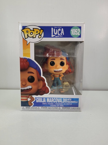 Funko Pop Giulia Marcovaldo With Machiavelli Luca #1052 - Produto Original