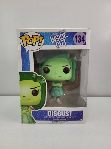 Funko Pop Disgust (detalhes Na Caixa) Inside Out #134 - Produto Original