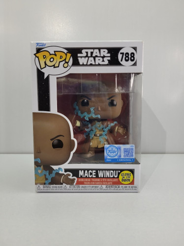 Funko Pop Mace Windu (glows In The Dark)-Star Wars-788
