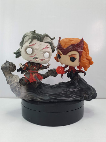 Funko Pop Dead Strange & The Scarlet Witch (sem Caixa) Doctor Strange In The Multiverse Of Madness #1027 - Produto Original