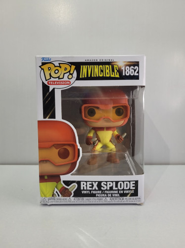 Funko Pop Rex Splode (caixa Danificada) - 1862-Invincible-