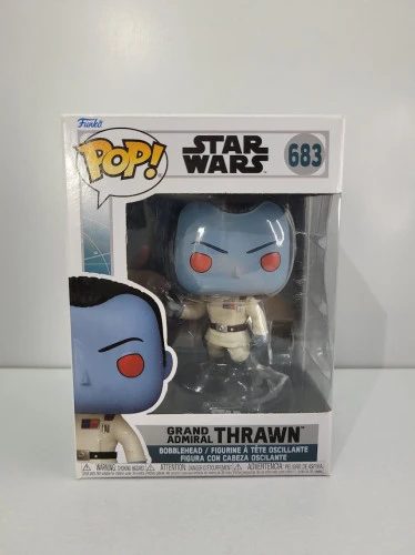 Funko Pop Grand Admiral Thrawn (caixa Danificada) - Star Wars  #683