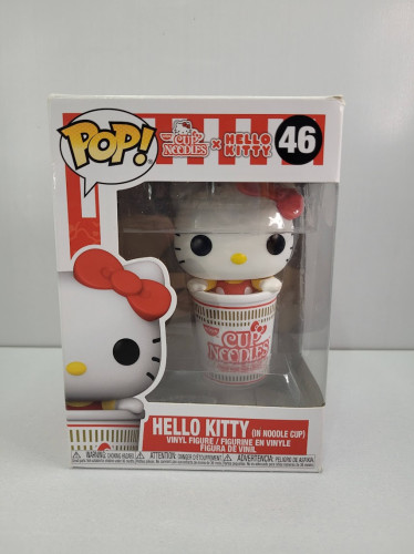 Funko Pop Hello Kitty (in Noodle Cup) (caixa Danificada) Cup Noodles X Hello Kitty #46 - Produto Original