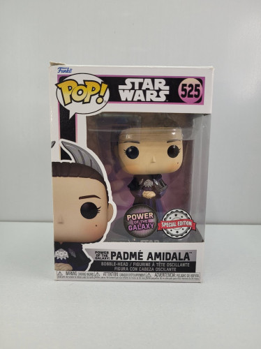 Funko Pop Padmé Amidala (detalhes Na Caixa) Star Wars #525 - Produto Original
