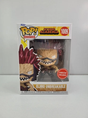 Funko Pop Eijiro Unbreakable - Exclusive E Metálico - My Hero Academia  #1009