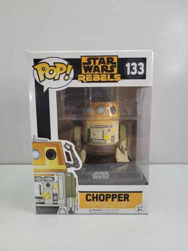 Funko Pop Chopper (detalhes Na Caixa) Star Wars: Rebels #133 - Produto Original