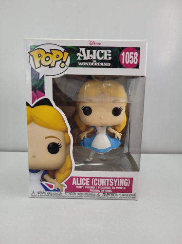 Funko Pop Alice (curtsying) Alice In Wonderland #1058 - Produto Original
