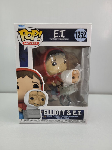 Funko Pop Elliot & E.t. E.T. The Extra-Terrestrial #1252 - Produto Original