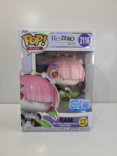 Funko Pop Ram - Special Edition E Glows (detalhes Na Caixa) - 2116-Re:Zero-
