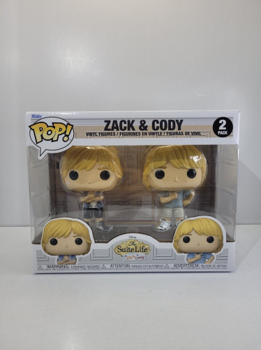Funko Pop Zack & Cody - 2 Pack - 2-The Suite Life of Zack & Cody-