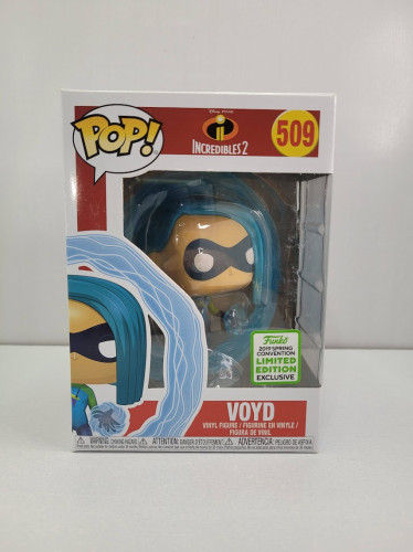 Funko Pop Voyd - Limited Edition Exclusive Incredibles 2 #509 - Produto Original