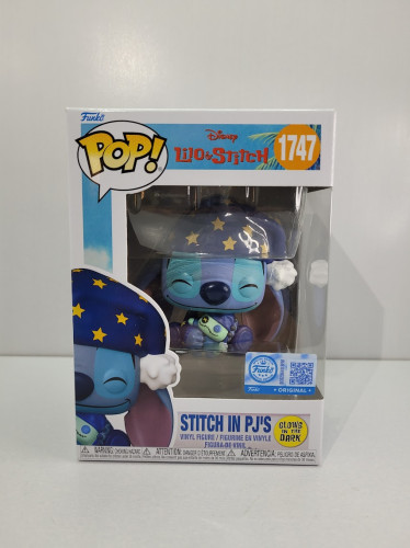 Funko Pop Stitch In Pj's - Special Edition E Glows Lilo & Stitch #1747 - Produto Original