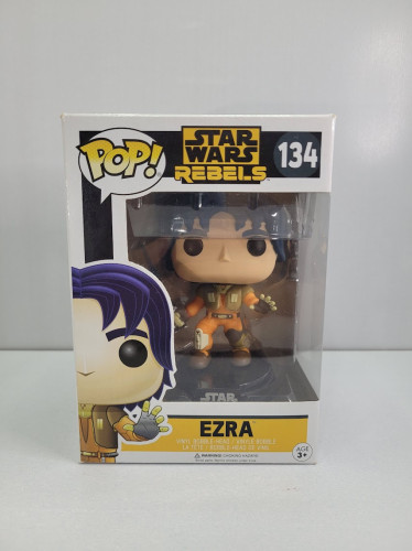 Funko Pop Ezra (detalhes Na Caixa) Star Wars: Rebels #134 - Produto Original