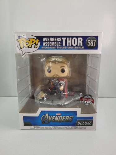 Funko Pop Avengers Assemble: Thor - Special Edition (detalhes Na Caixa) - 587 Avengers #587 - Produto Original