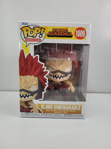 Funko Pop Eijiro Unbreakable (detalhes Na Caixa) My Hero Academia #1009 - Produto Original