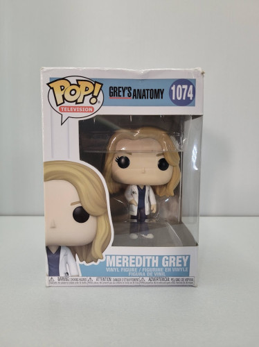 Funko Pop Meredith Grey (caixa Danificada) - 1074 Grey's Anatomy # - Produto Original