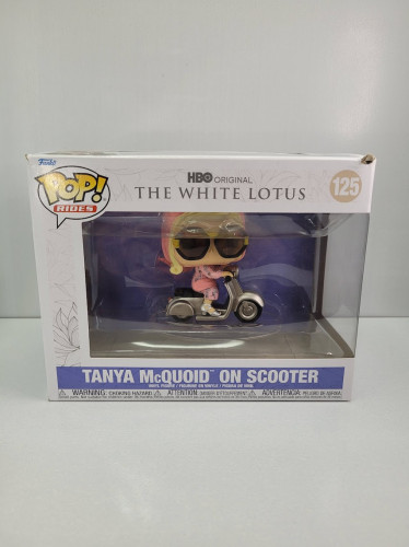 Funko Pop Tanya Mcquoid On Scooter (detalhes Na Caixa) The White Lotus #125 - Produto Original