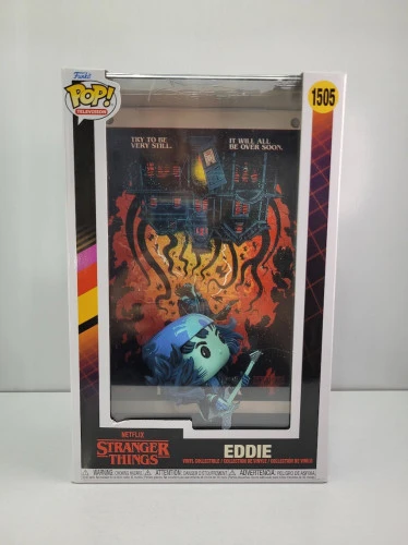 Funko Pop Eddie (caixa Danificada) - Stranger Things  #1505