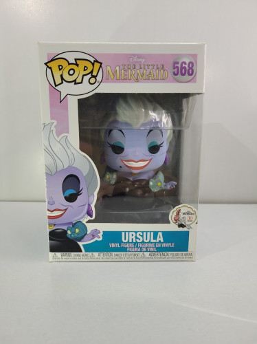 Funko Pop Ursula (detalhes Na Caixa) Disney The Little Mermaid #568 - Produto Original