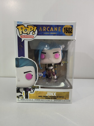 Funko Pop Jinx Arcane #1602 - Produto Original