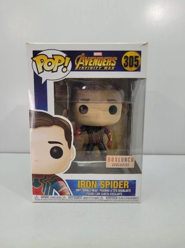 Funko Pop Iron Spider - Box Lunch Exclusive - Avengers Infinity War  #305