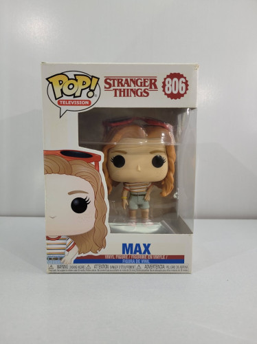 Funko Pop Max (detalhes Na Caixa)-Stranger Things-806