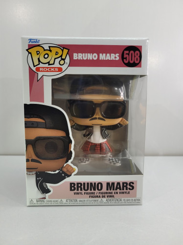 Funko Pop Bruno Mars-Bruno Mars-508