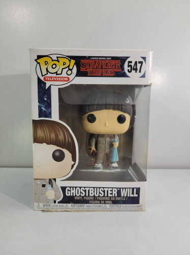 Funko Pop Ghostbuster Will (detalhes Na Caixa)-Stranger Things-547