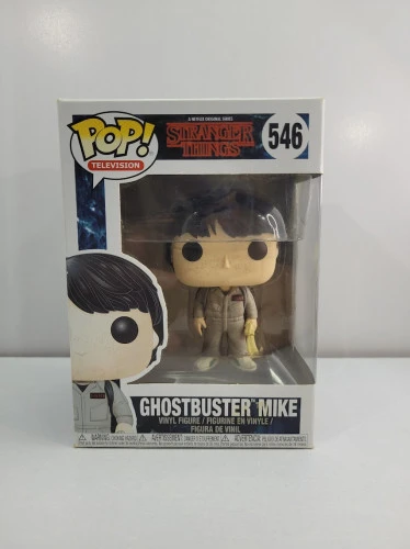 Funko Pop Ghostbuster Mike (detalhes Na Caixa) - Stranger Things  #546
