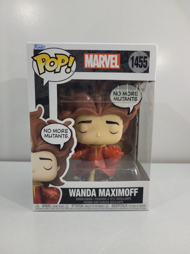 Funko Pop Wanda Maximoff - Balão De Fala Marvel #1455 - Produto Original