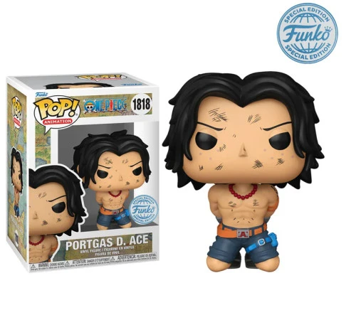 Funko Pop!  Portgas D. Ace - One Piece - (exclusivo)-One Piece-1818