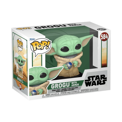 Funko Pop - Baby Yoda Com Armadura-The Mandalorian-584