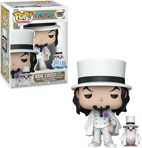 Funko Pop! One Piece Rob Lucci Com Hattori 1997- -