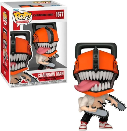 Funko Pop - Chainsaw Man 1677 Chainsaw Man #1677 - Produto Original