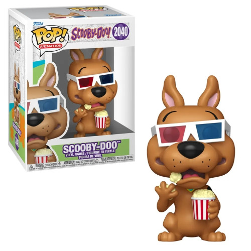 Funko Pop! Scooby Doo - Scooby Doo com Óculos 3D - 2040   # - Produto Original