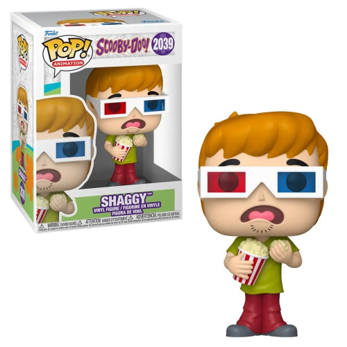 Funko Pop! Scooby Doo - Salsicha com Óuclos 3D - 2039   # - Produto Original