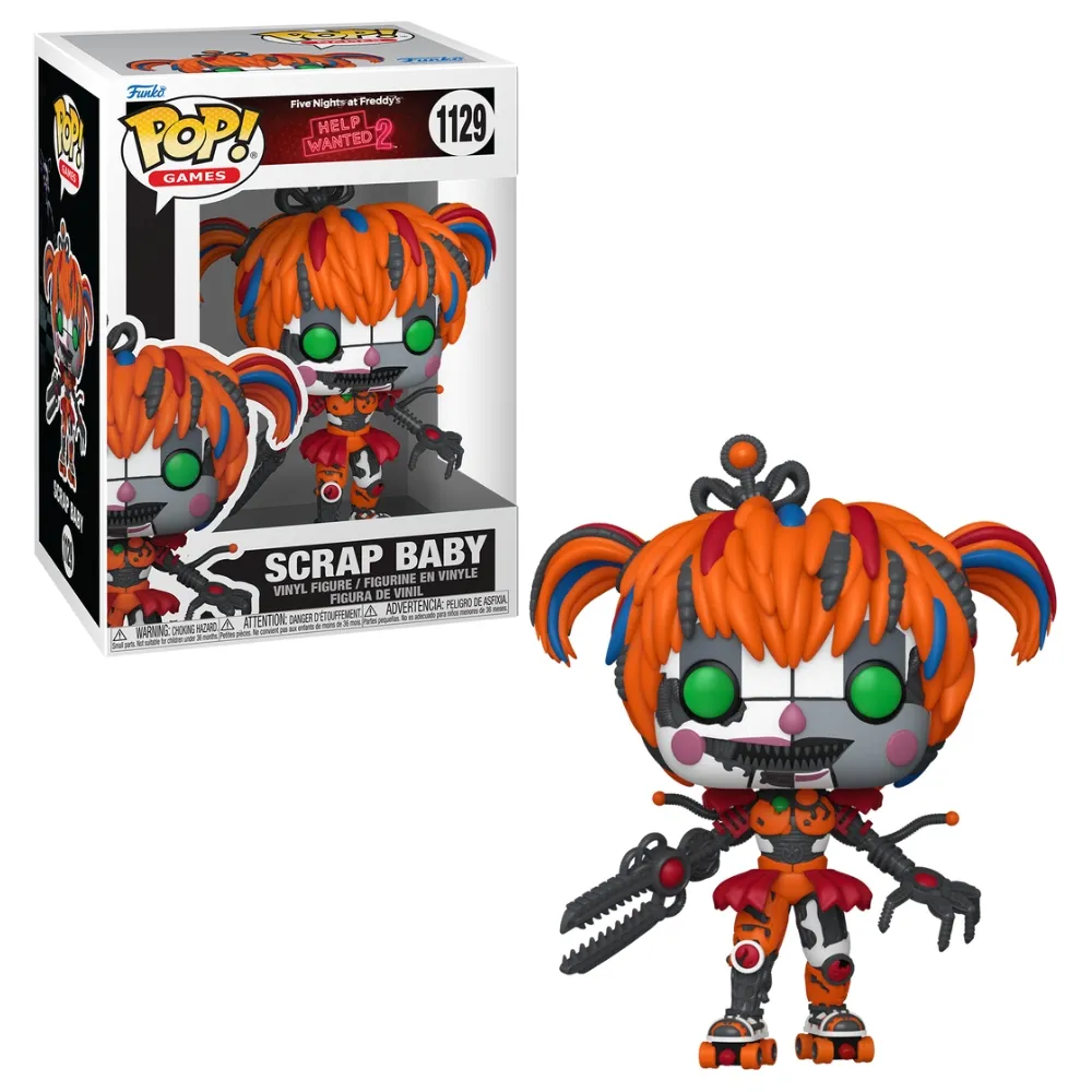 Funko Pop! Scrap Baby- 1129 - Five Nights At Freddy's 2 Five Nights At Freddy's: Help Wanted 2 #1129 - Produto Original