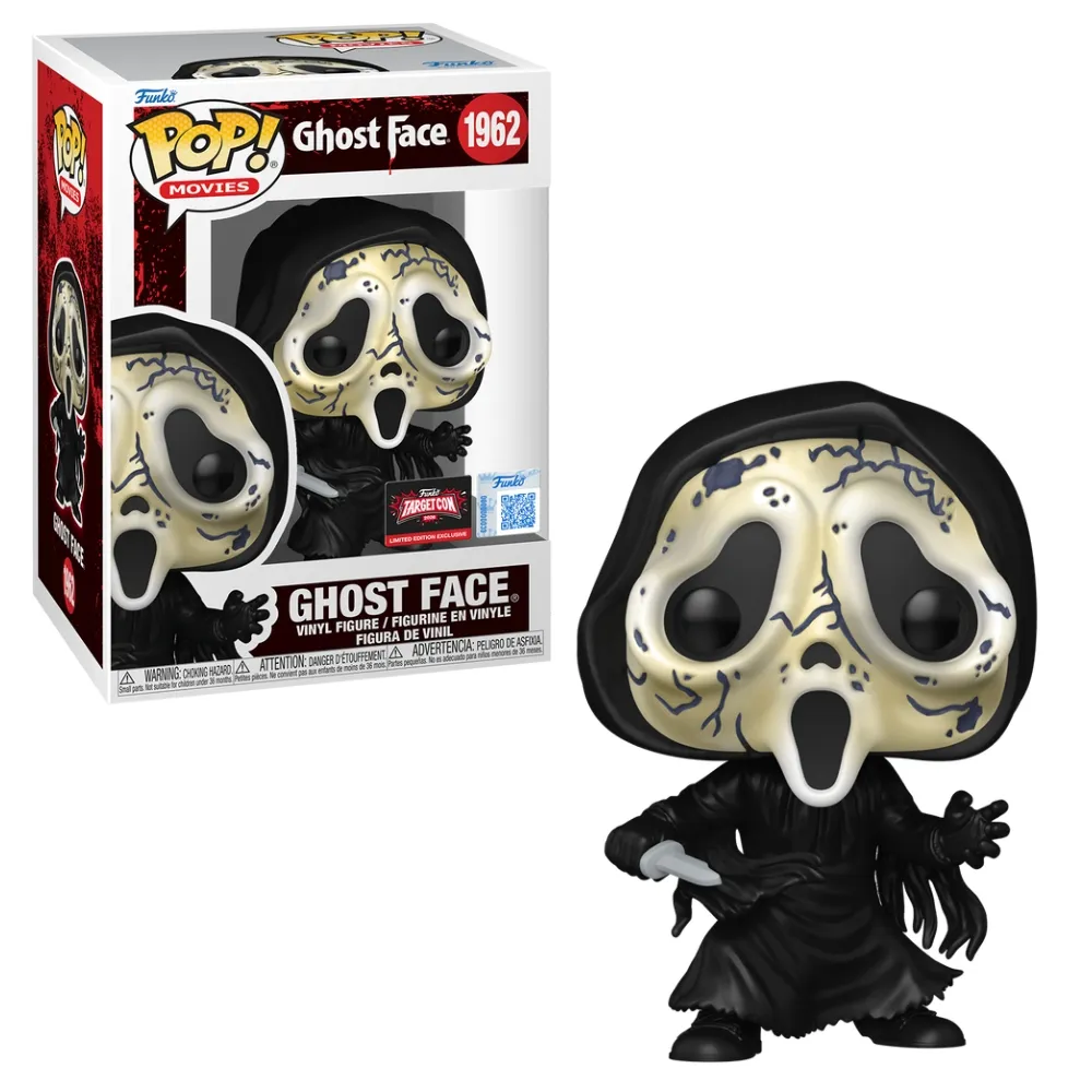 Funko Pop! Pânico De Máscara Quebrada Exclusivo - Ghostface  - 1962 Scream (Pânico) #1962 - Produto Original