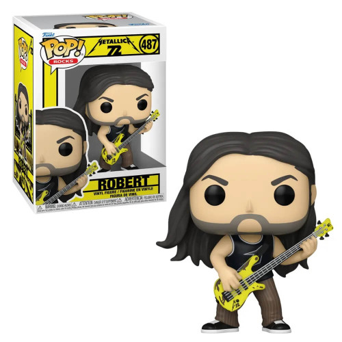 Funko Pop! Robert - Metallica - 487   # - Produto Original